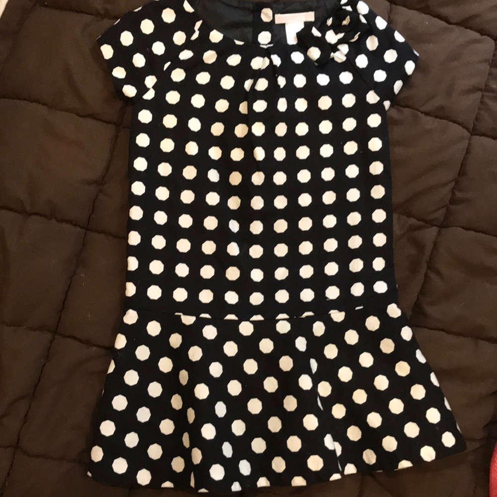 Janie and Jack dress size 4. Black and white
